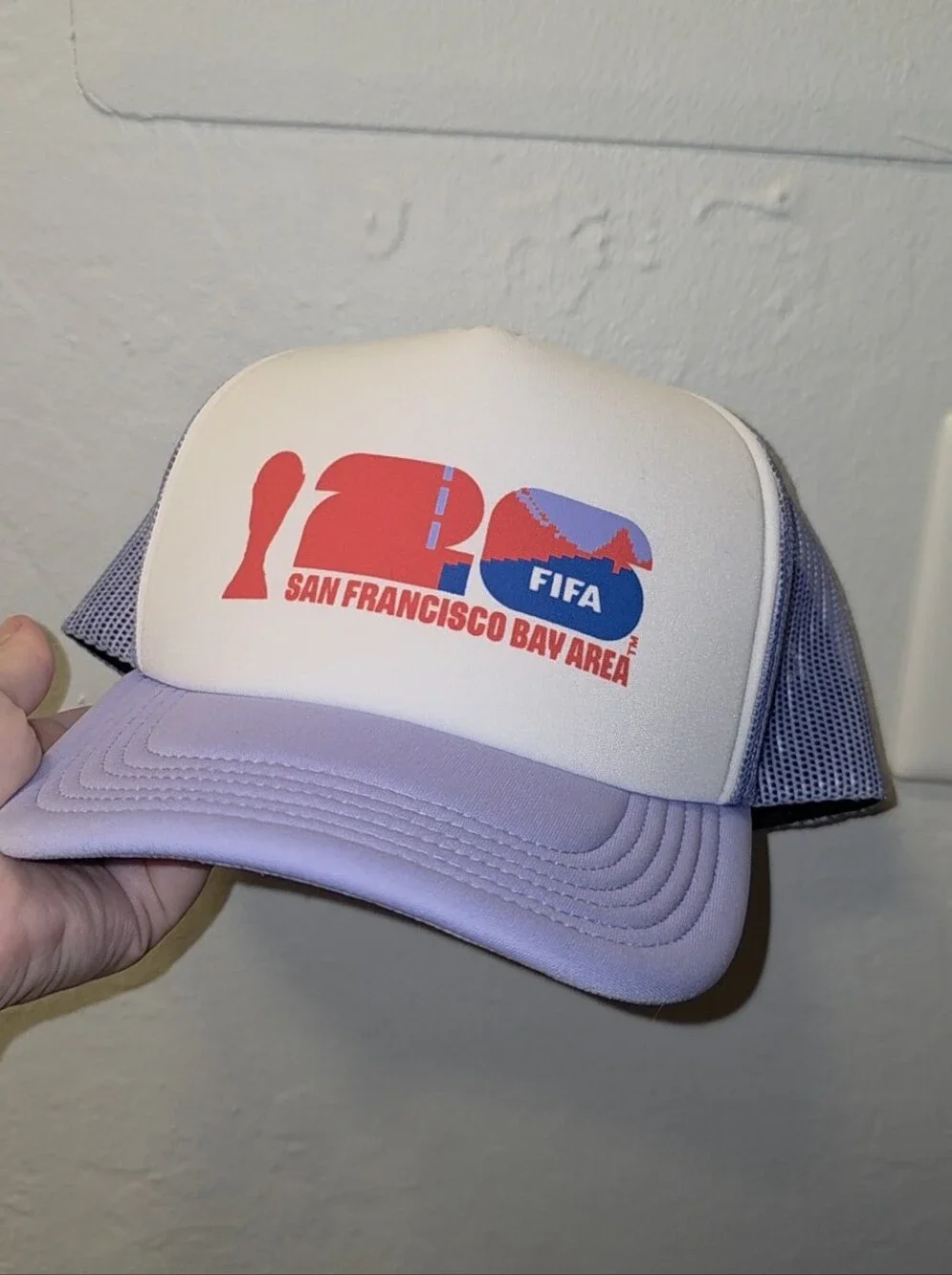 FIFA World Cup 2026 San Francisco Bay Area Flagship Trucker Hat Cap NWT Official